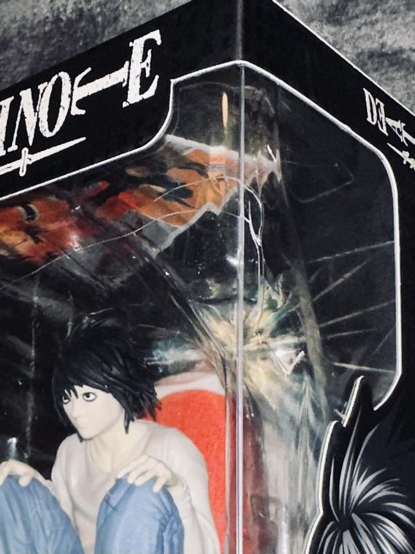 Gooyeh Death Note Figura L Anime Figure L Action Figure Cartoon Modello Auto Decorazione 13CM Manga Personaggi Raccolta per Anime Fan