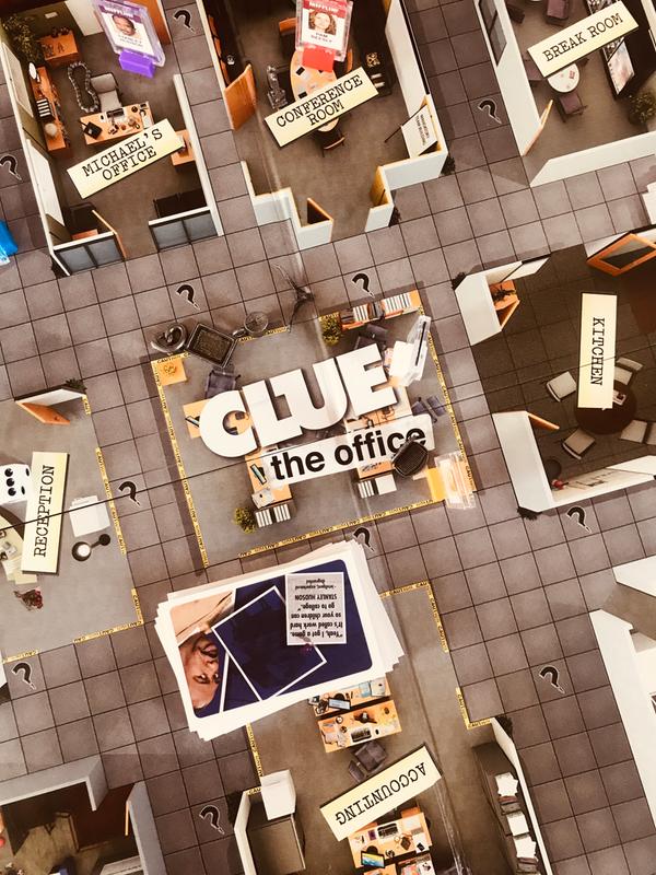 Clue: the office editon 2025 board game hot topic exclusive