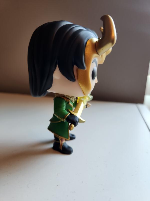 Funko Pop! Loki (Collector Corps Exclusive) + Protettore In PET ToysDiva – Figura 508/41242, 7,6 Cm