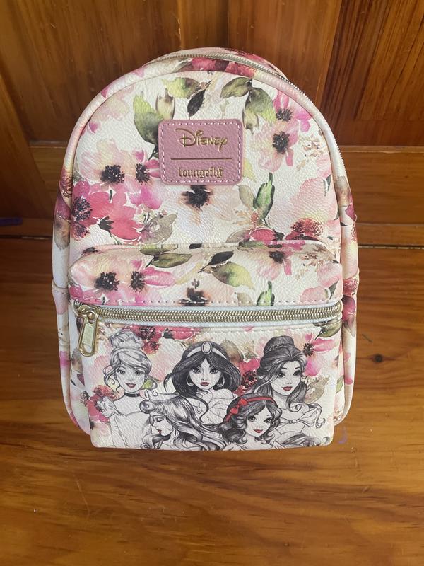 Loungefly Disney Princess Sketch Belle Aurora Snow White Backpack NWT