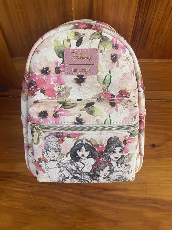 Loungefly Disney Princess Floral Sketch Mini Backpack | Hot  display picture 2