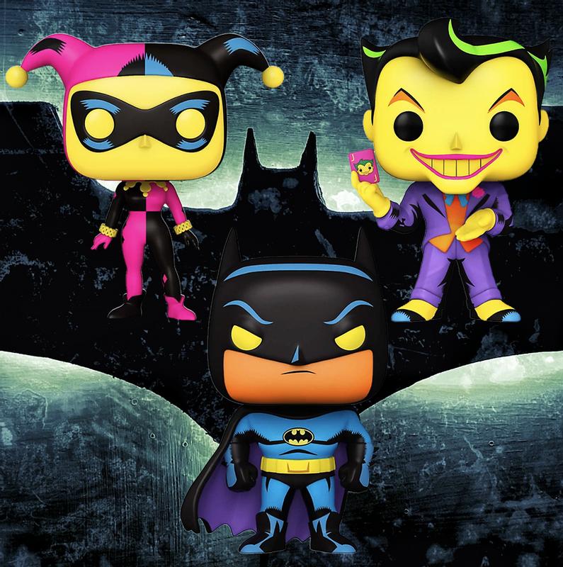 Funko Pop Dc Black Light Batman Multicolor 51725