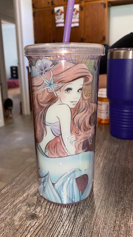 Disney The Little Mermaid Ariel and Friends Color-Changing Plastic Tumbler  