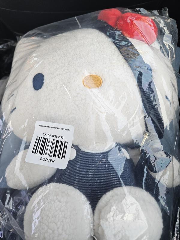 Hello Kitty Sherpa Figural Plush Backpack Hello Kitty Sherpa Figural Plush Backpack | Hot Topic main image 2