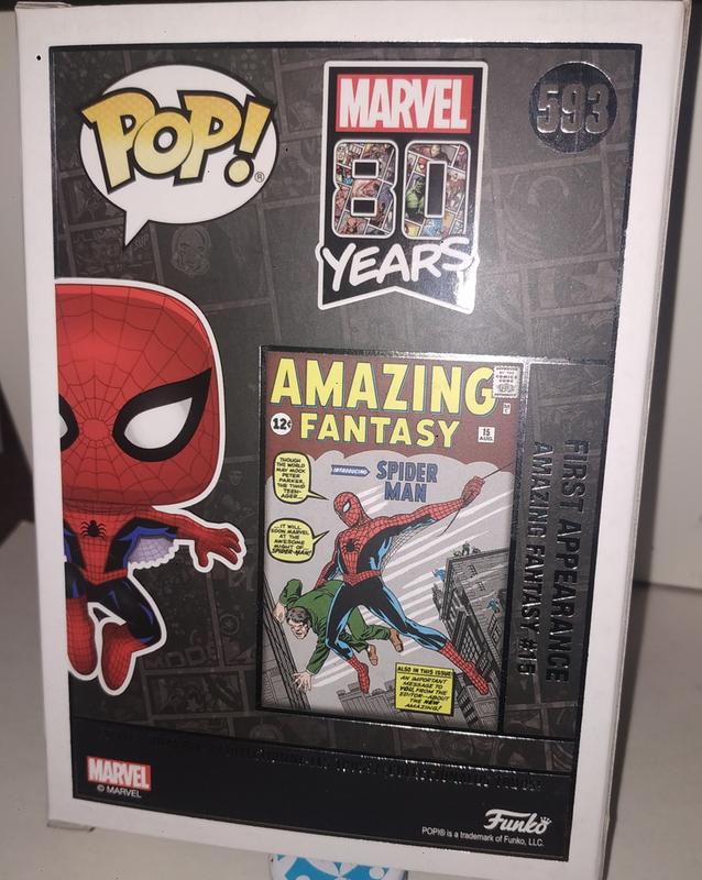 Funko Marvel 80 Years Pop! First Appearance Spider-Man (Metallic