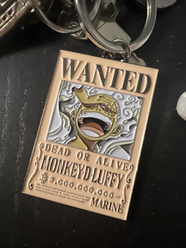 One Piece Wanted Poster Blind Bag Key Chain Hot Topic Exclusive