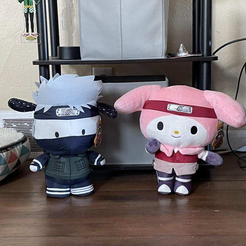 Naruto Shippuden X Hello Kitty And Friends Pochacco Kakashi Plush