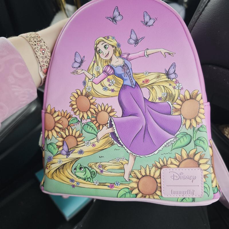 Loungefly Disney Tangled Sunflower Field Mini Backpack | Hot  display picture 1