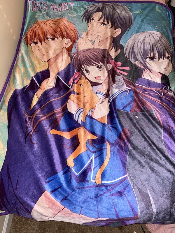 Fruits Basket Group Plush Throw Blanket Hot Topic