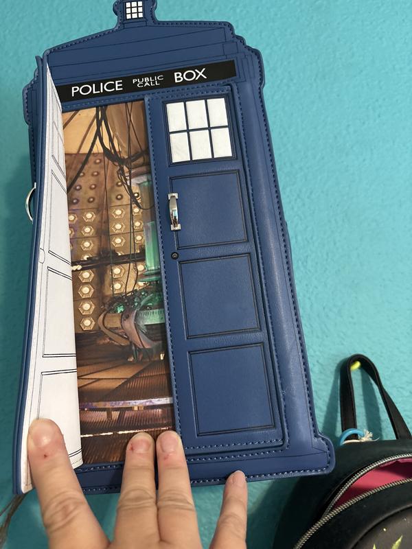Doctor Who TARDIS Figural Mini Backpack | Hot Topic