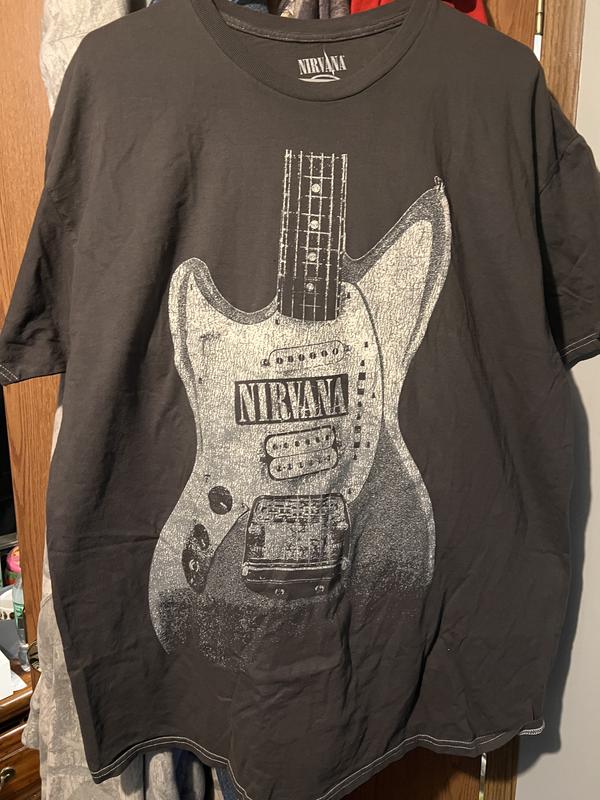 Nirvana Guitar Pigment Dye T-Shirt | Hot Topic