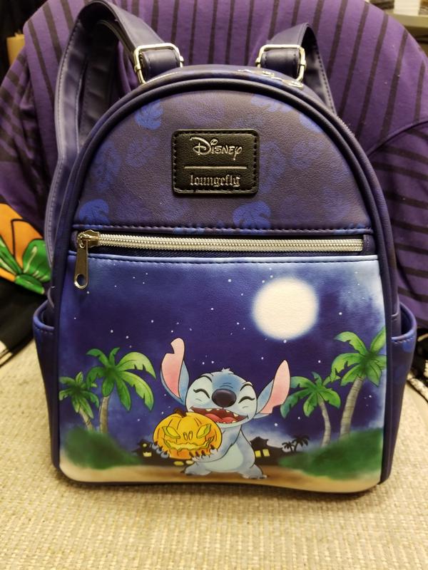 Loungefly Disney Lilo Stitch Pumpkin Stitch Mini Backpack