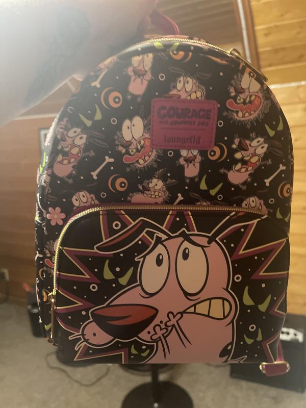 Loungefly Courage The Cowardly Dog Mini Backpack | Hot Topic
