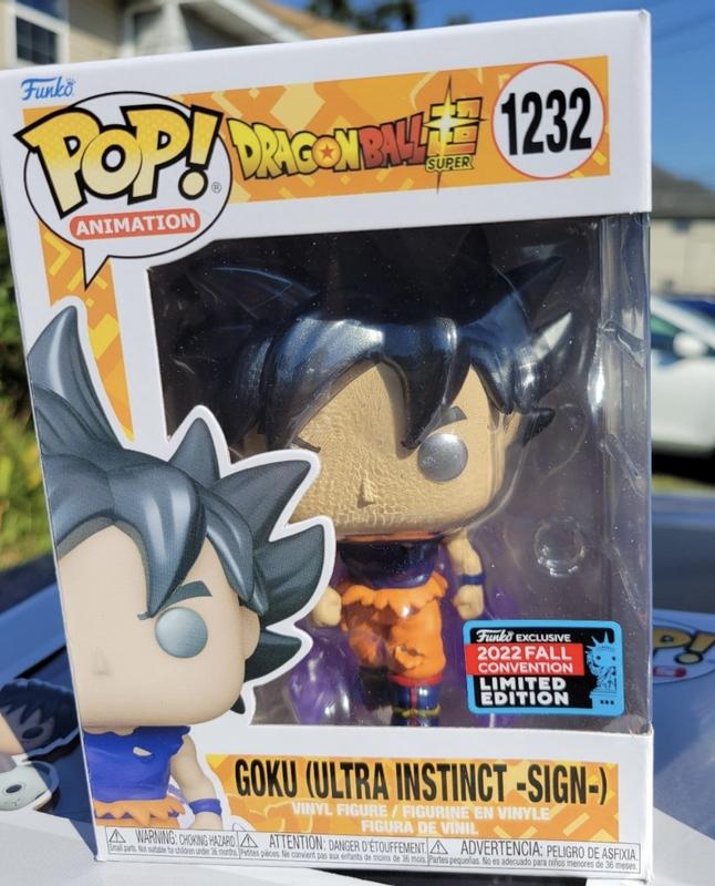 Ultra instinct goku clearance funko pop