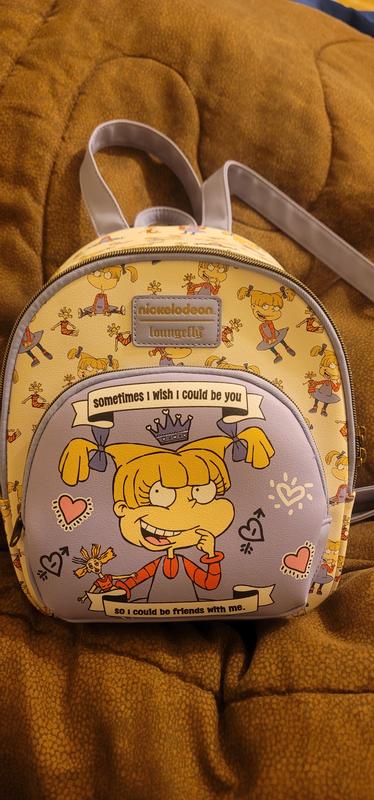 Loungefly Rugrats Angelica Mini Backpack | Hot Topic display picture 1