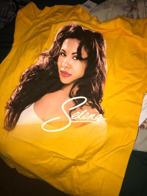 Yellow best sale selena shirt