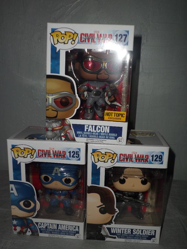 Funko Marvel Captain America: Civil War Pop! Winter Soldier Vinyl
