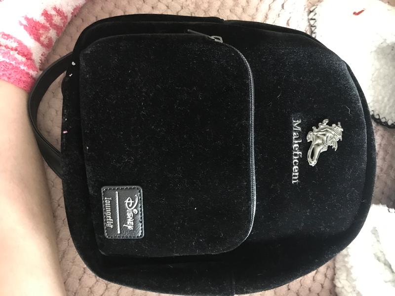 Loungefly Disney Villains Maleficent Velvet Mini Backpack | Hot Topic