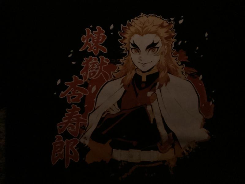 Kyojuro Rengoku Funny Anime Tshirt Men Summer White T Shirt Homme Unisex  Otaku Streetwear Demon Slayer Kimetsu No Yaiba