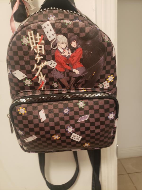 Kakegurui Yumeko & Kirari Checkered Mini Backpack | Hot Topic display picture 1