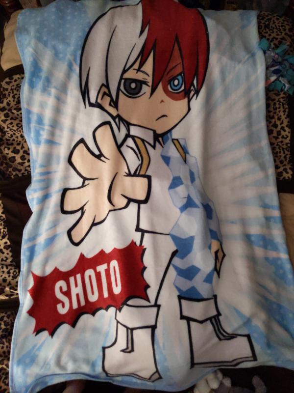 Todoroki blanket best sale hot topic