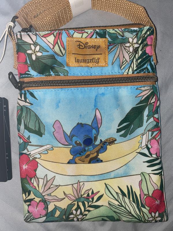 Hot Topic Loungefly Disney Lilo & Stitch Turtles Passport Crossbody Bag