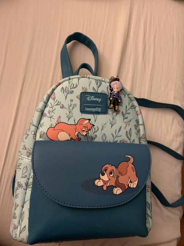 Loungefly Disney Fox and Hound Floral Crossbody Bag: Handbags