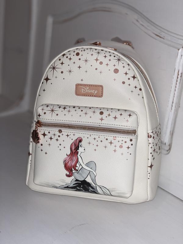 Loungefly Disney The Little Mermaid Ariel Rose Gold Mini  display picture 2