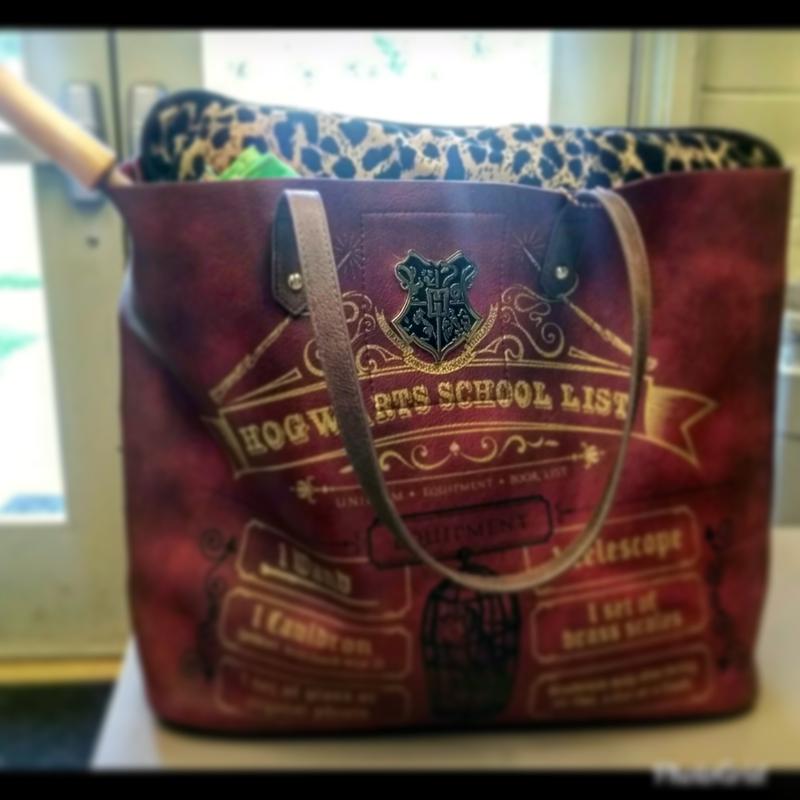 Harry Potter Hogwarts School List Tote Hot Topic