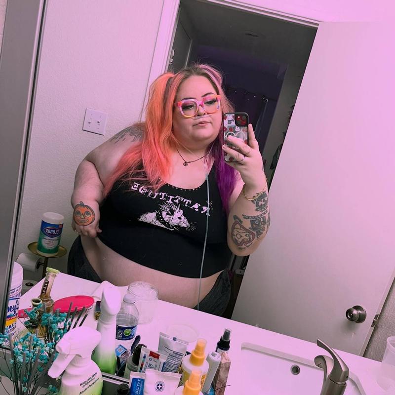 Punk Rat Stud Girls Crop Tank Top Plus Size | Hot Topic