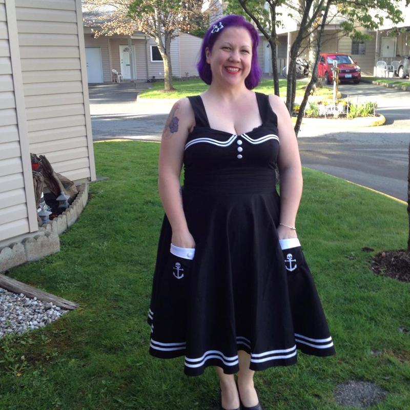 Hell Bunny Motley Sailor Dress 2XL-4XL | Hot Topic