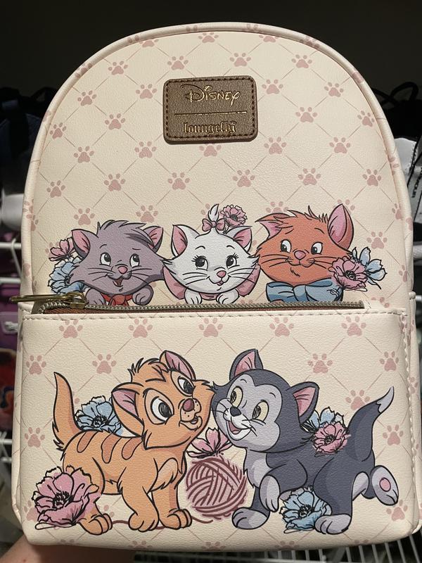 NEW Loungefly Disney CATS Aristocats Marie Oliver + Mini Backback Bag  Cardholder