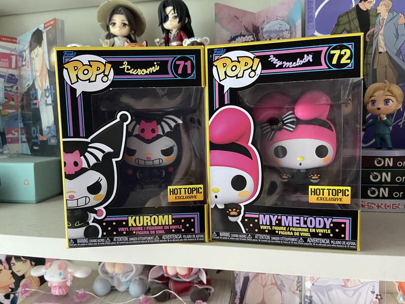 POP Funko Sanrio Pop! Kuromi (with Baku) Vinyl Figure Hot Topic Exclusive,  Purple (66430)