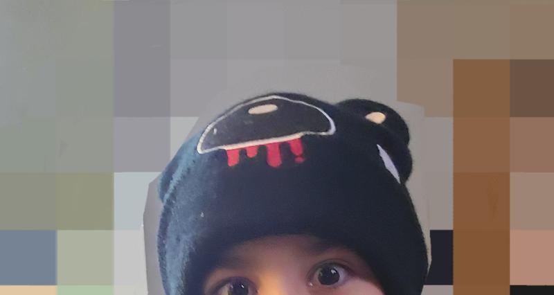 Gloomy Bear Black 3D Ears Beanie Hot Topic