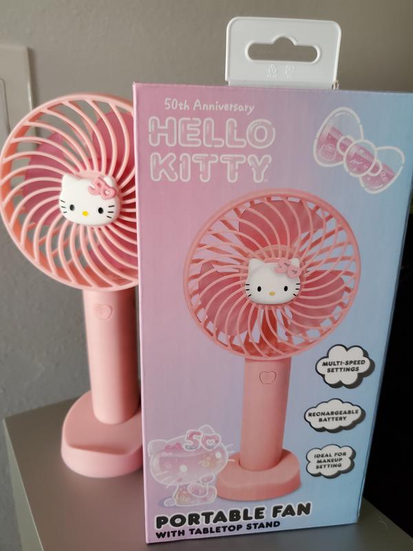 Hello Kitty 50th Anniversary Portable Fan | Hot Topic