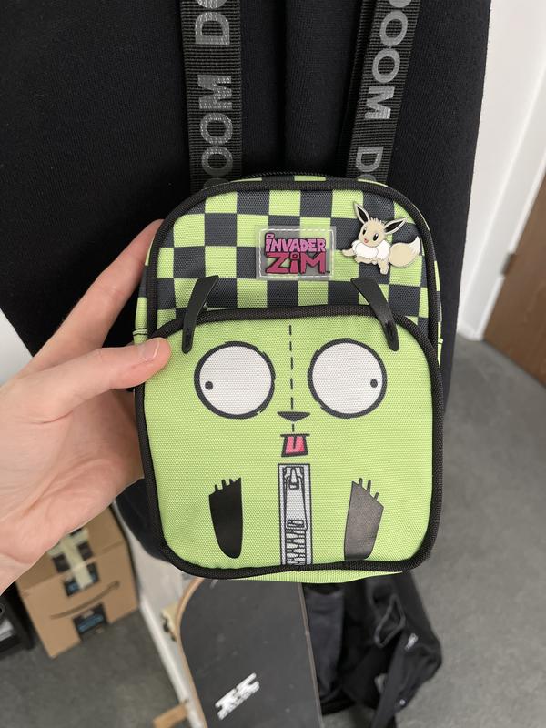 Invader outlet Zim GIR Face Crossbody Bag set A