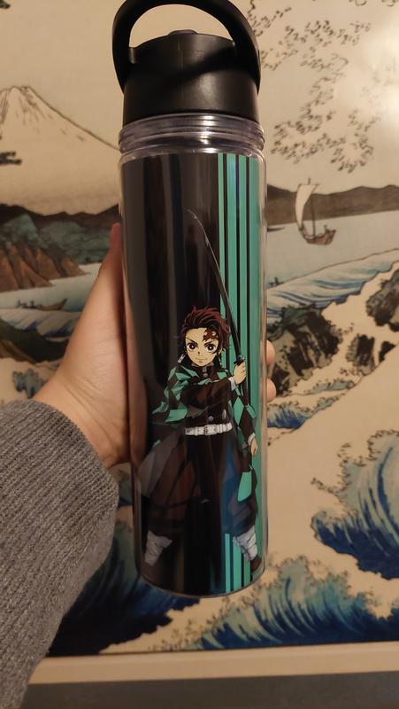 Demon Slayer: Kimetsu No Yaiba Kamado Siblings Checker Water Bottle