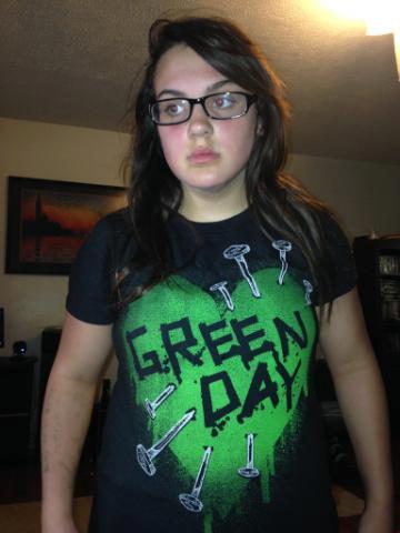 New Green Day shirts at Hot Topic