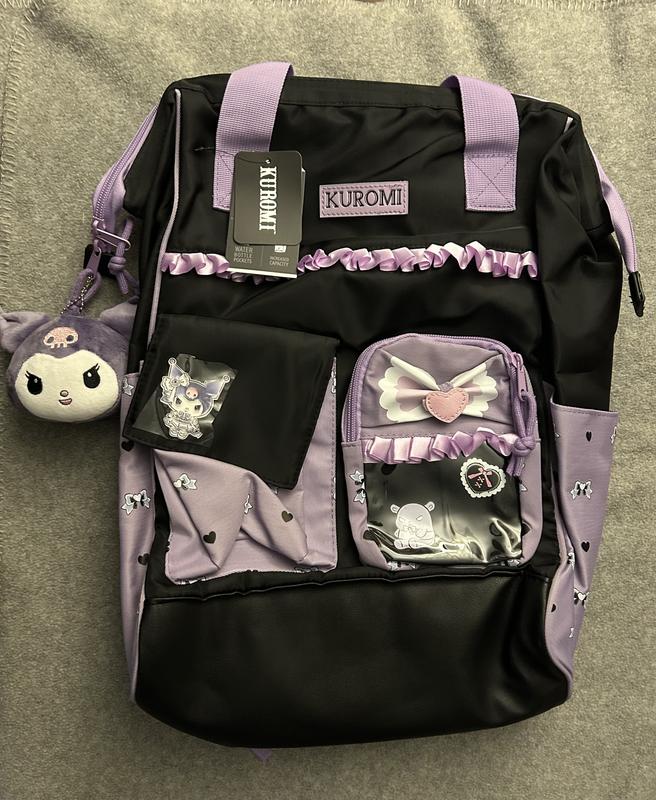 Kuromi Lolita Multi-Pocket Backpack | Hot Topic display picture 1
