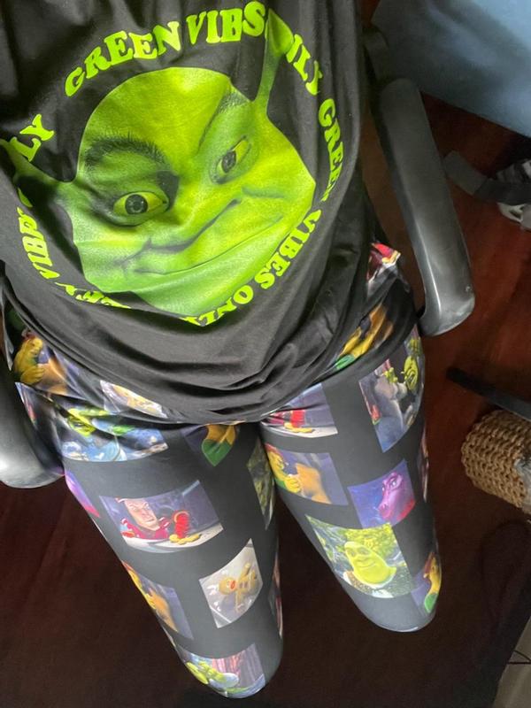 Hot Topic Shrek Film Scenes Girls Pajama Pants Plus