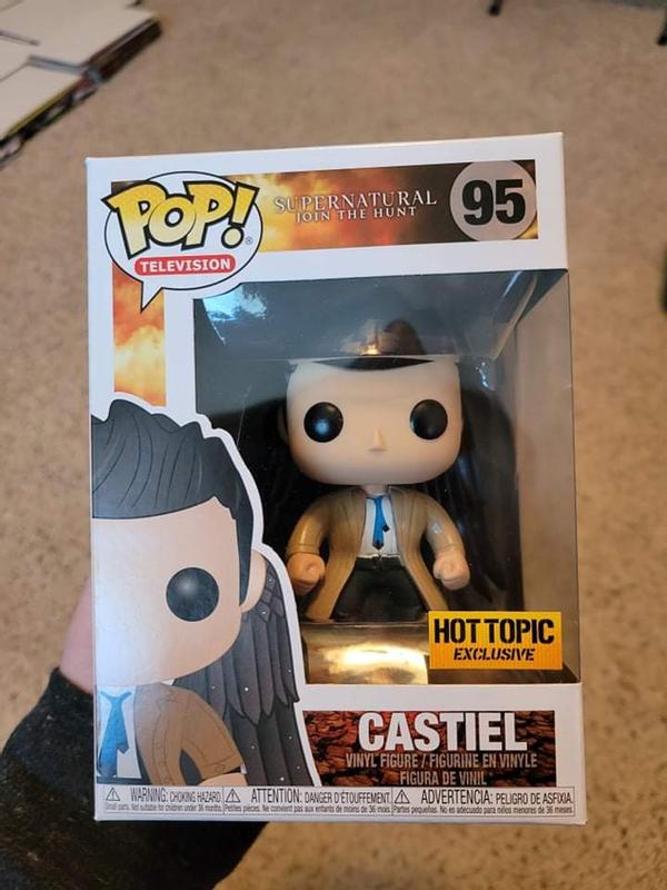 Funko Supernatural Pop! Television Castiel With Wings Vinyl Figure