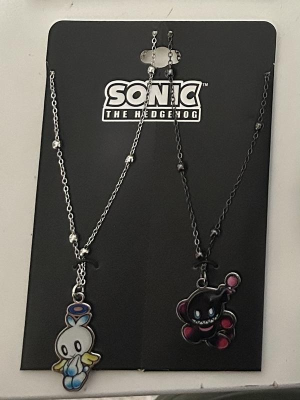 Sonic the hedgehog necklace hot sale