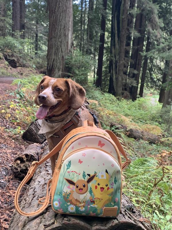 Loungefly Pokémon Pikachu & Eevee Floral Mini Backpack - BoxLunch Exclusive