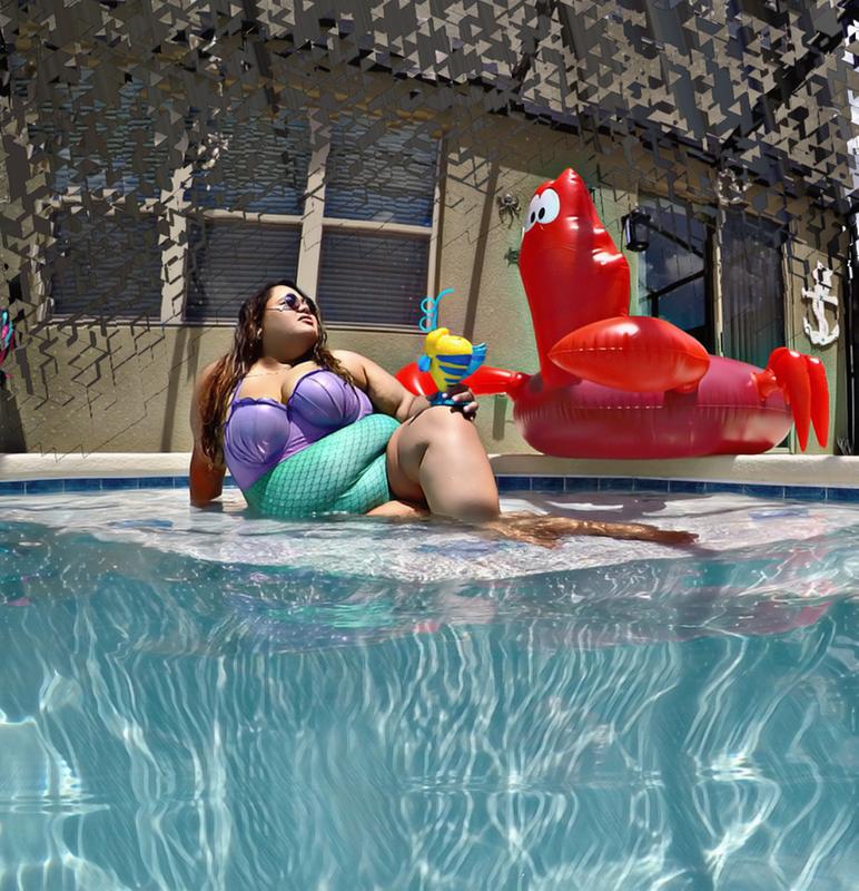 Disney The Little Mermaid Ariel Swim Top Plus Size Hot Topic