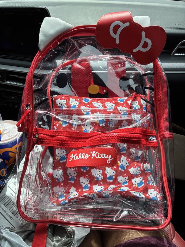 hello kitty backpack with clear window 50th Anniversary and Cute Cosplay Mini-Backpack and all the in Hello Kitty Clear View Kids