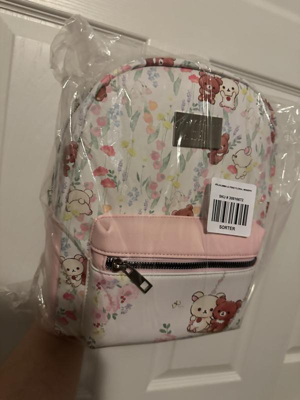 コリクマ Rilakkuma Korilakkuma & Chairoikoguma Floral Mini Backpack | Hot Topic