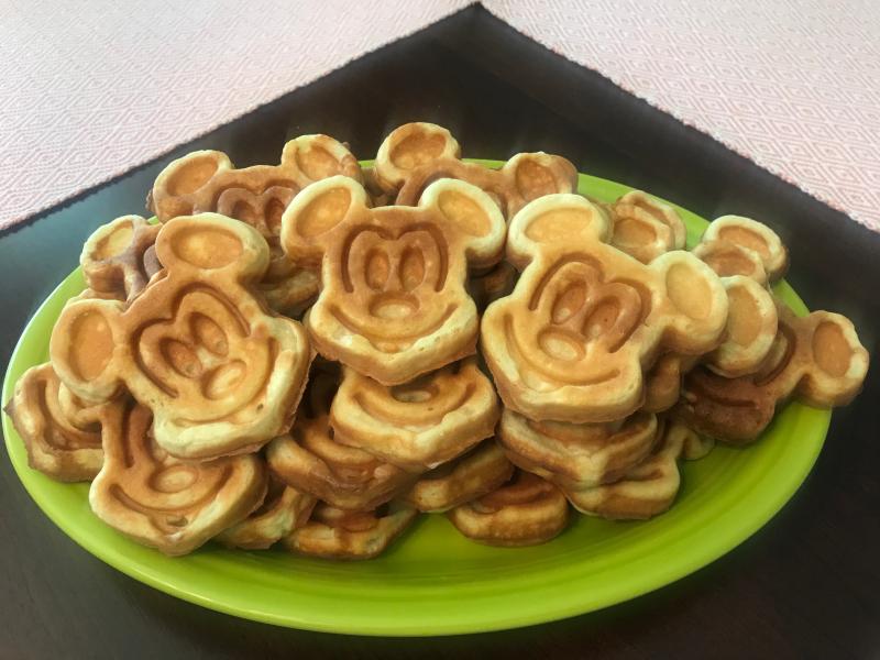 This Mini Waffle Maker Shaped Like Mickey Mouse Has Thousands of Perfect   Reviews