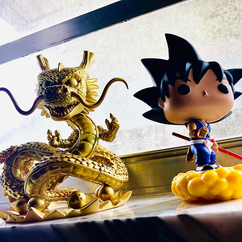 特撮 Pop Vinyl - Dragonball Z 6inch Shenron Dragon Funko Pop! 265 Vinyl Super Dragon Ball Z Shenron Dragon Gold