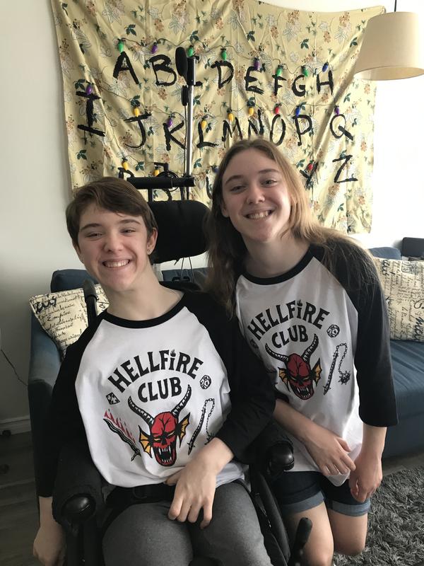 Hellfire Club Raglan shirt, Stranger Things