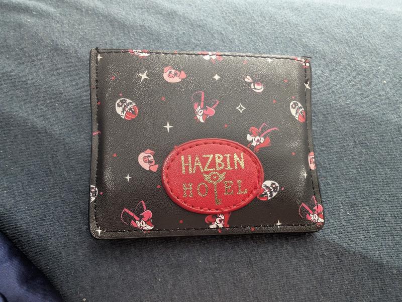 Hazbin Hotel キーキー カードケース Hot Topic Hazbin Hotel Lucifer Duck Mini Zip Wallet | Hot Topic
